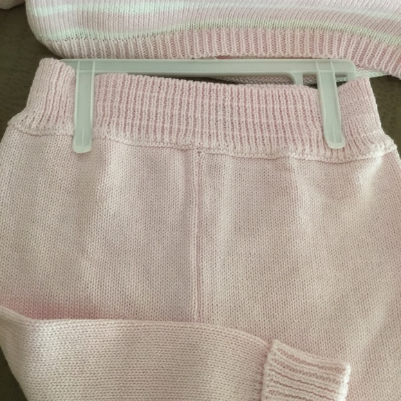 Baby Sweater Set NWT- Pink 3-6 months - Picture 7 of 8